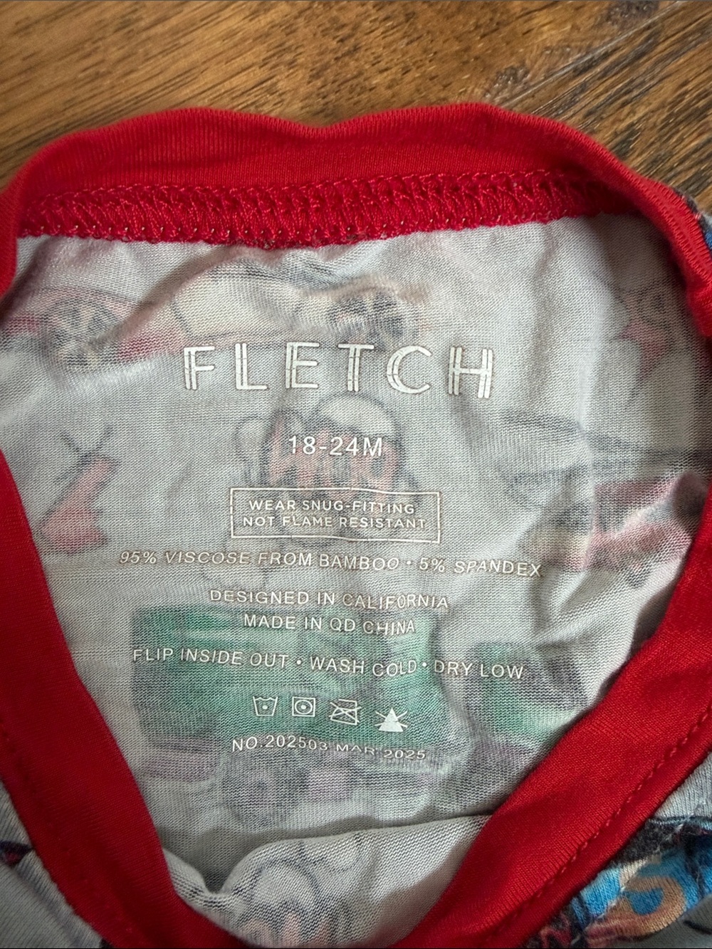 Fletch toddler PJ’s - Picture 3 of 4